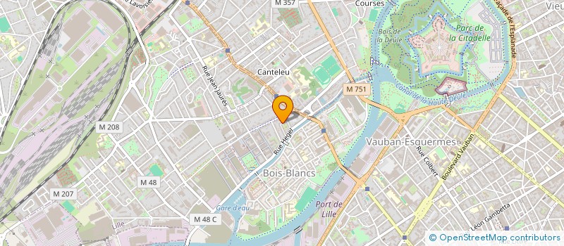 localisation de l'entreprise SCI 25 JANVIER à LILLE
