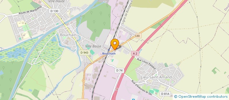 localisation de l'entreprise SCI 25 PAVE DE LIEU  LIEU-SAINT-AMAND