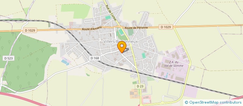localisation de l'entreprise SCI 25 RUE DE MELBOURNE à VILLERS-BRETONNEUX