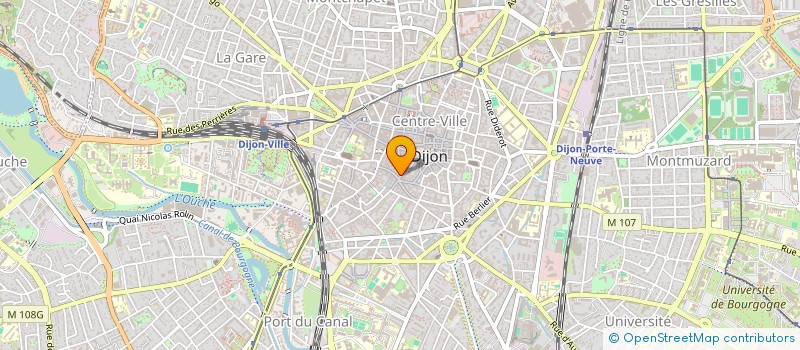 localisation de l'entreprise SCI 25 RUE DES TONNELIERS à DIJON
