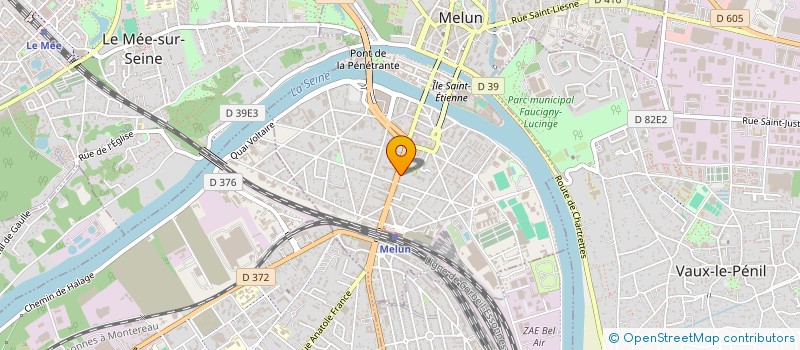 localisation de l'entreprise SCI 25 THIERS à MELUN