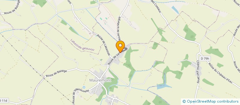 localisation de l'entreprise SCI 2522  MAUREMONT