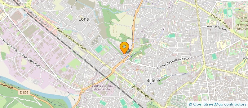 localisation de l'entreprise SCI 259 DE GAULLE à LONS