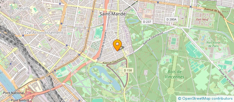 localisation de l'entreprise SCI 26 à SAINT-MANDE