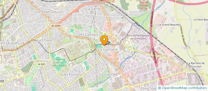 localisation de l'entreprise SCI 26  CLERMONT-FERRAND