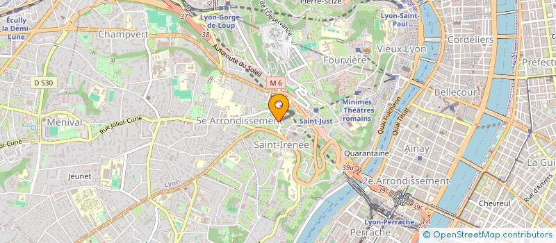 localisation de l'entreprise SCI 26 AVENUE BURDEAU  LYON