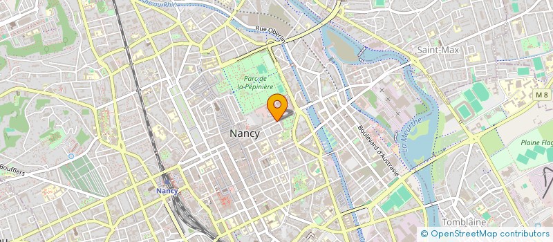 localisation de l'entreprise SCI 26 BIS SAINTE CATHERINE  NANCY