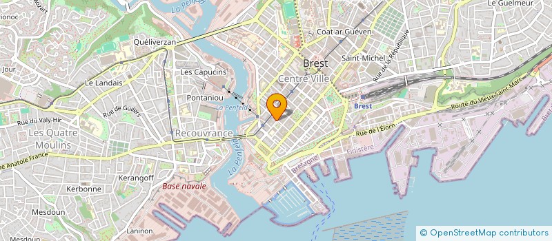 localisation de l'entreprise SCI 26 BREST IROISE  BREST