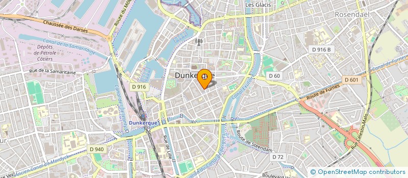 localisation de l'entreprise SCI 26 DUPOUY à DUNKERQUE