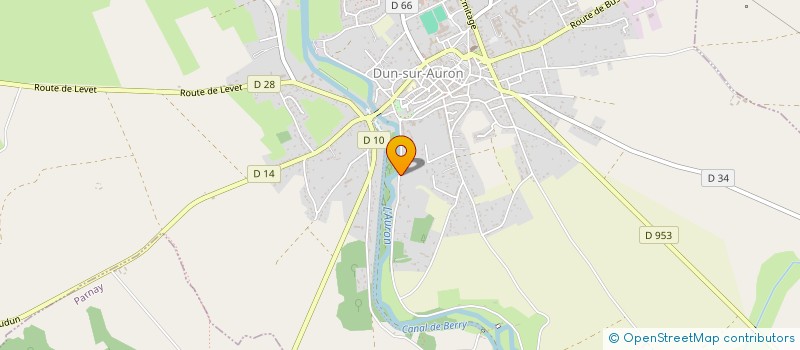 localisation de l'entreprise SCI 26 ET 28 RUE HENRI BARBUSSE  SAINT-AMAND-MONTROND