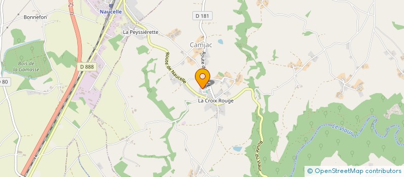 localisation de l'entreprise SCI 26 GEILER  NAUCELLE