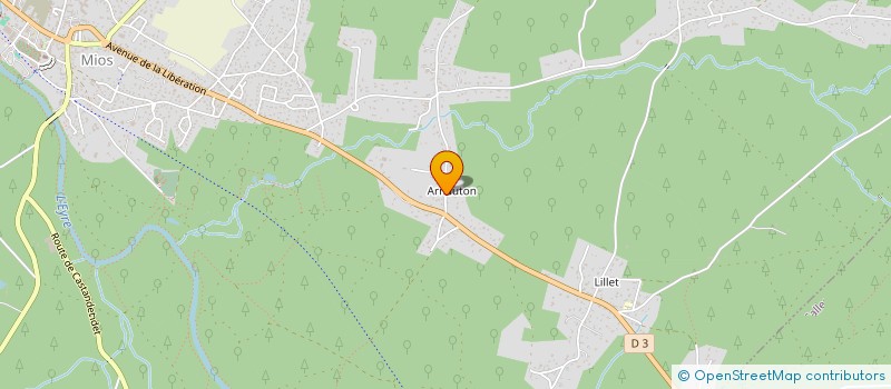 localisation de l'entreprise SCI 26 PARC RODIN  MIOS