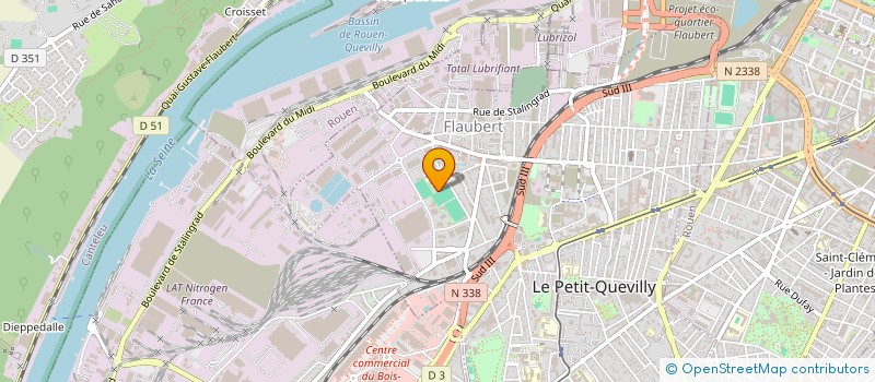 localisation de l'entreprise SCI 26 ROSA BONHEUR à LE PETIT-QUEVILLY