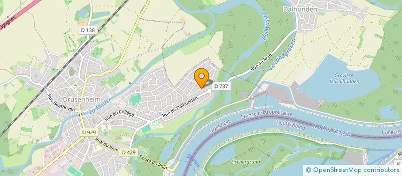 localisation de l'entreprise SCI 26 RUE DE LA 1ERE ARMEE  DRUSENHEIM