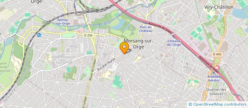 localisation de l'entreprise SCI 26 RUE DE LA HAYE à MORSANG-SUR-ORGE
