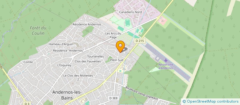 localisation de l'entreprise SCI 26 RUE JEAN BART  ANDERNOS-LES-BAINS