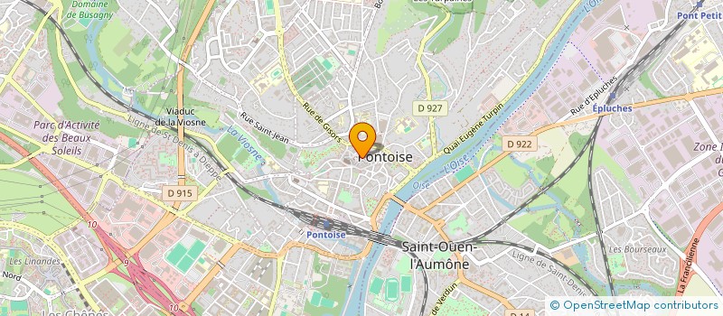 localisation de l'entreprise SCI 26 RUE LEMERCIER  PONTOISE