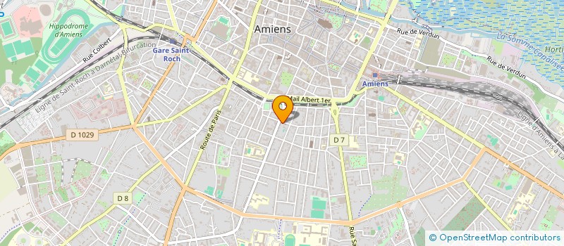 localisation de l'entreprise SCI 26 RUE MILLEVOYE USU à AMIENS