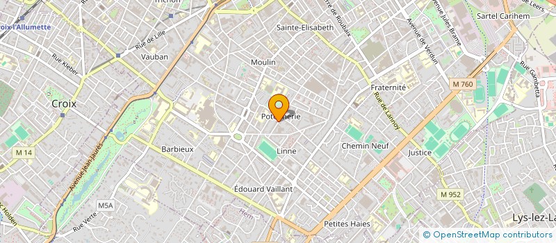 localisation de l'entreprise SCI 260 R MONTGOLFIER  ROUBAIX