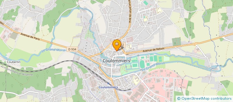 localisation de l'entreprise SCI 27 29 RUE MARCHE ET 22 RUE PATRAS à COULOMMIERS