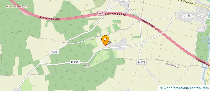 localisation de l'entreprise SCI 27  SENAN