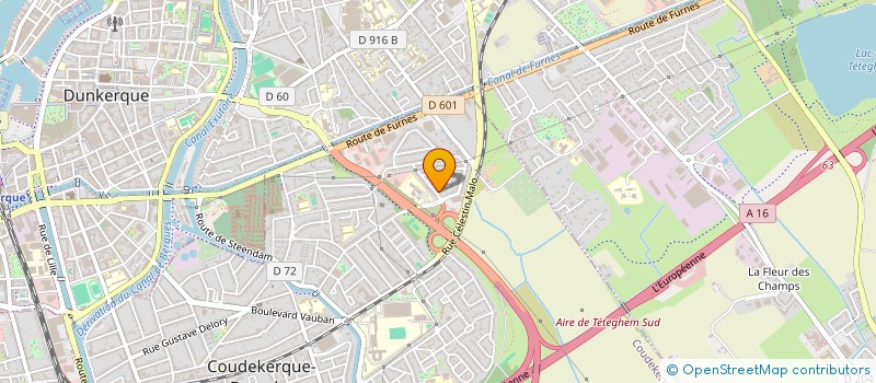 localisation de l'entreprise SCI 27, AVENUE DU LARGE  COUDEKERQUE-BRANCHE