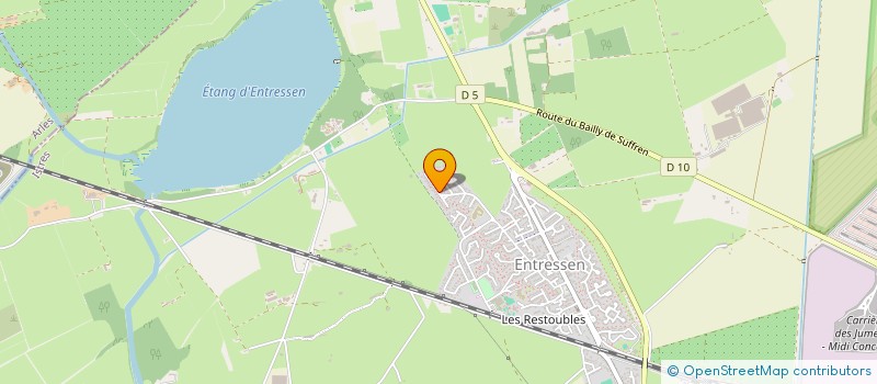 localisation de l'entreprise SCI 27 COURS LANDRIVON  ISTRES