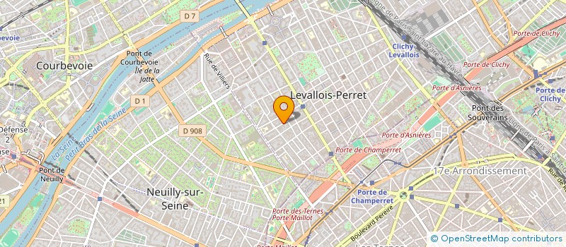localisation de l'entreprise SCI 27 DECEMBRE à LEVALLOIS PERRET