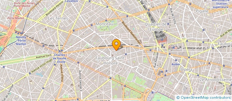 localisation de l'entreprise SCI 27 FOCH  PARIS