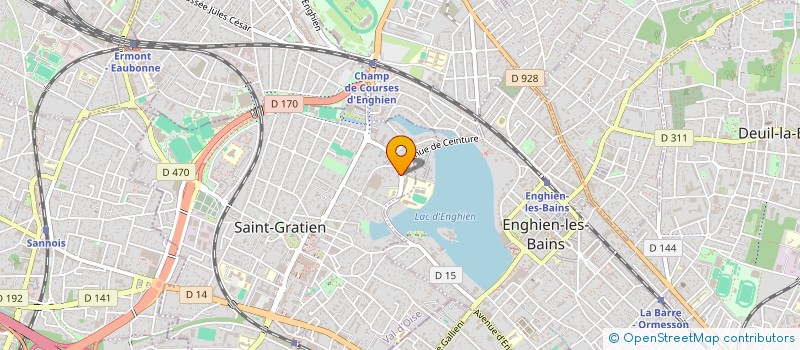 localisation de l'entreprise SCI 27 GAY LUSSAC à SAINT-GRATIEN