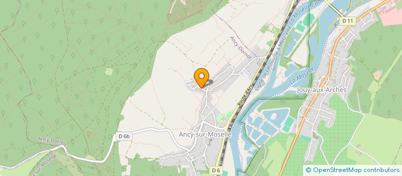 localisation de l'entreprise SCI 27 GRANDE RUE  ANCY-DORNOT