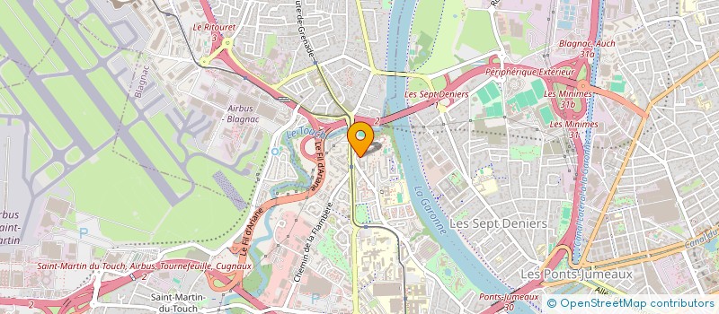 localisation de l'entreprise SCI 27 PERI à TOULOUSE