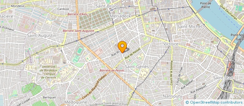 localisation de l'entreprise SCI 27 R EDMOND COSTEDOAT  BORDEAUX