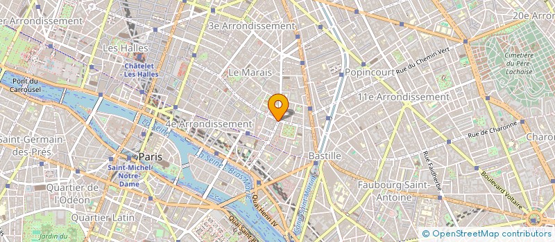 localisation de l'entreprise SCI 27 RUE DE TURENNE  PARIS