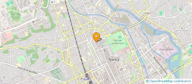 localisation de l'entreprise SCI 27 RUE DU HAUT BOURGEOIS  NANCY