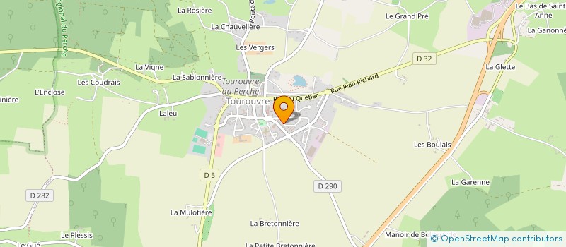 localisation de l'entreprise SCI 27 RUE DU PARC à TOUROUVRE AU PERCHE