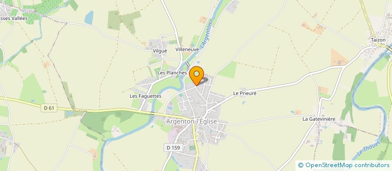 localisation de l'entreprise SCI 270 RUE DE LA PAVIE  LORETZ-D'ARGENTON