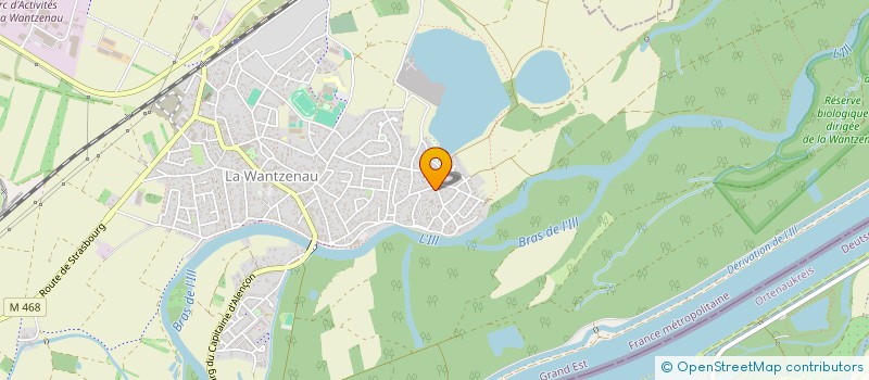 localisation de l'entreprise SCI 28 RUE DE L'ETANG  LA WANTZENAU