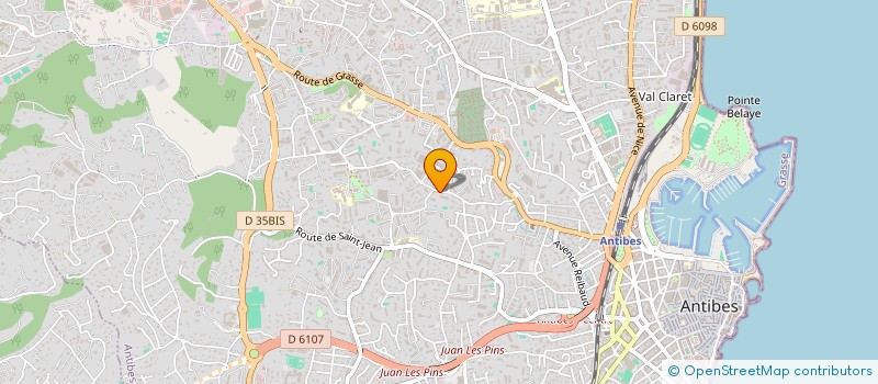 localisation de l'entreprise SCI 28 RUE DE STRASBOURG à ANTIBES