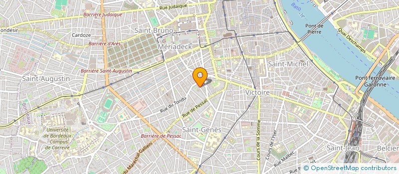 localisation de l'entreprise SCI 28 TRARIEUX  BORDEAUX