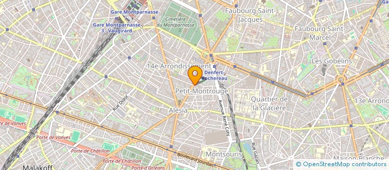 localisation de l'entreprise SCI 29 31 AV GEN LECLERC  PARIS