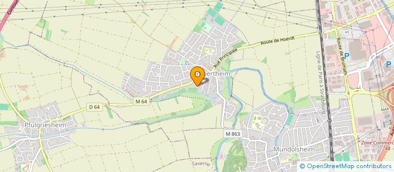 localisation de l'entreprise SCI 29-31 RUE DU DOME  LAMPERTHEIM