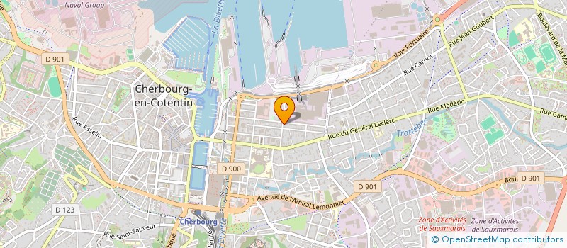 localisation de l'entreprise SCI 29 à CHERBOURG-EN-COTENTIN