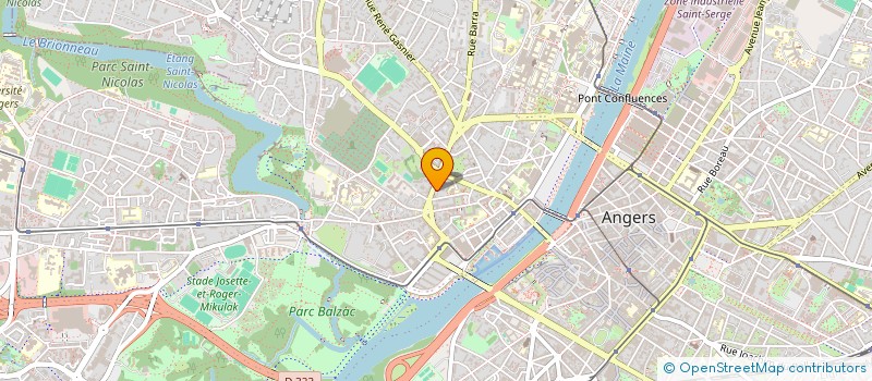 localisation de l'entreprise SCI 29 BOULEVARD à ANGERS
