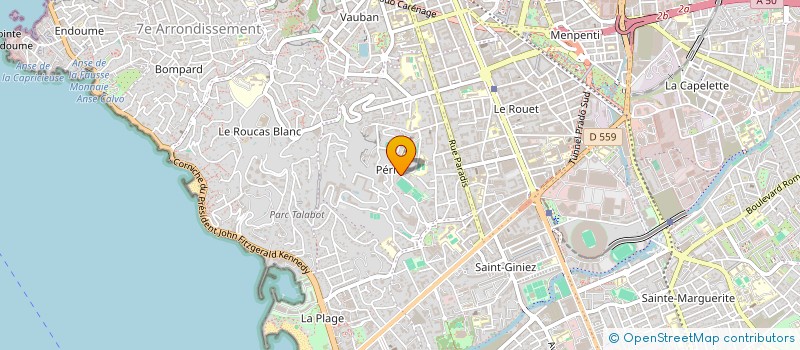 localisation de l'entreprise SCI 29 BOULEVARD PAUL CLAUDEL à MARSEILLE