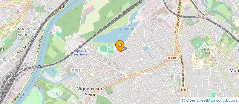 localisation de l'entreprise SCI 29 GRANDE RUE à VIGNEUX-SUR-SEINE