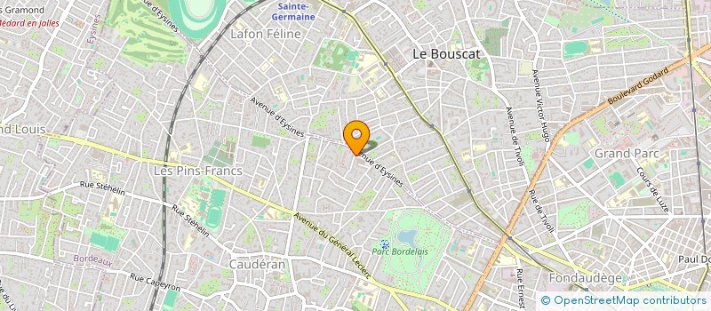 localisation de l'entreprise SCI 29 QU DES CHARTRONS ET R DU COUVENT  BORDEAUX