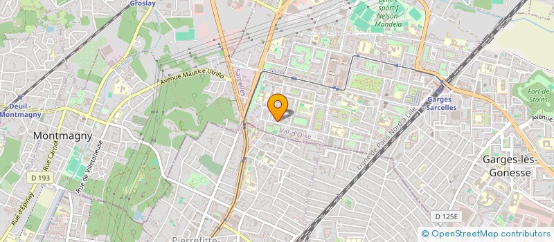 localisation de l'entreprise SCI 29 RUE DES ORCHIDEES ET 33 AUGUSTE L  SARCELLES
