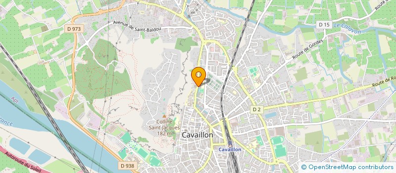 localisation de l'entreprise SCI 294 AVENUE GEORGES CLEMENCEAU  CAVAILLON