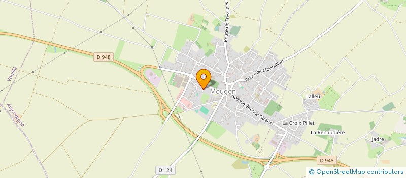 localisation de l'entreprise SCI 29AYR  AIGONDIGNE